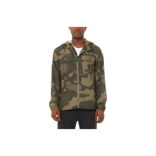 Alo Yoga Jackets & Coats Men's Olive Branch Camouflage