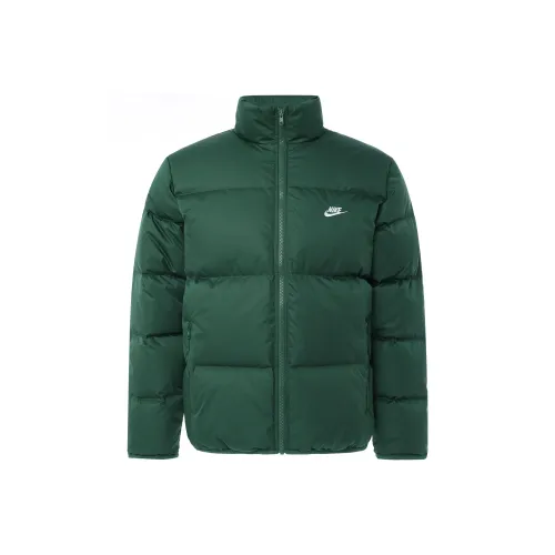 Nike ClubTherma FIT Down Jacket Men's Fir Green/White
