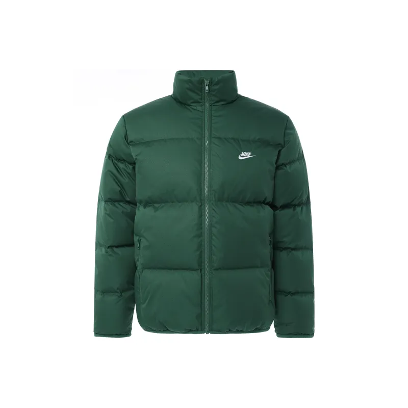 Nike ClubTherma FIT Down Jacket Men's Fir Green/White-0