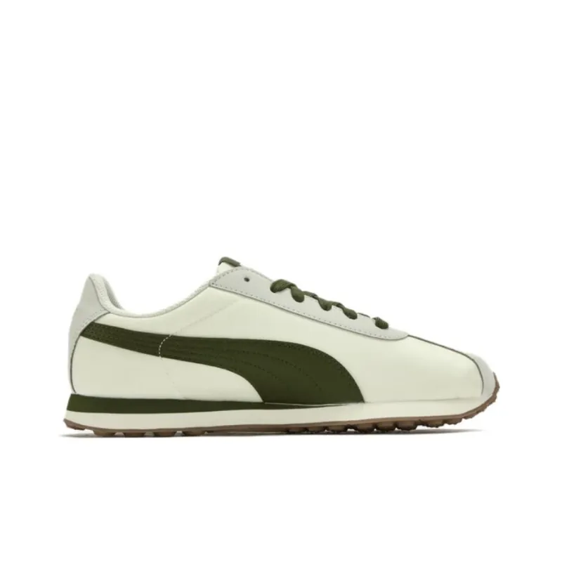 PUMA Turin NL Anti Slip Wear Resistant Low Top Casual Shoes Unisex Beige Green-1