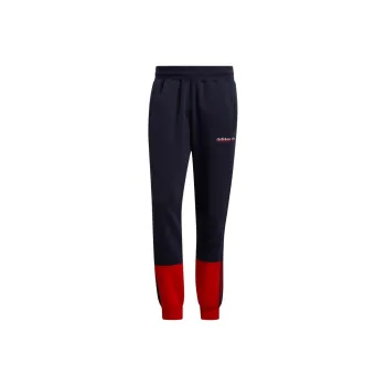 Adidas Knitted Sweatpants Men Blue Red
