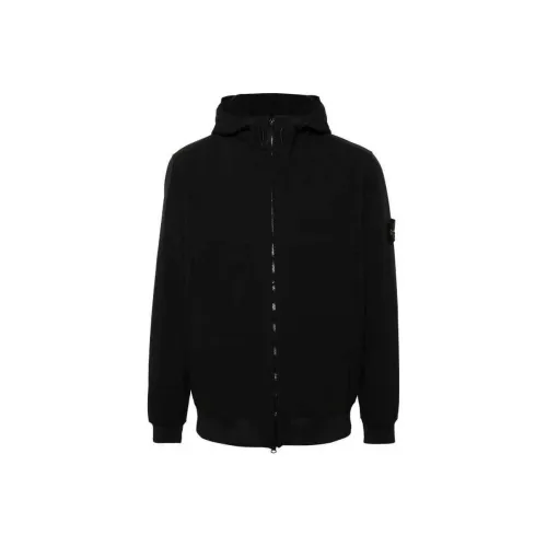 STONE ISLAND Logo Patch Hooded Jacket