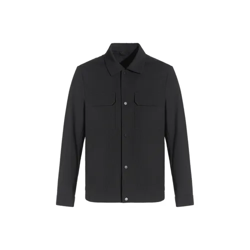 ANDREW MACKENZIE SS24 Jackets Coats Men's Black