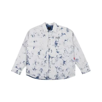 Vans Jackets Men Blue With White Lettering