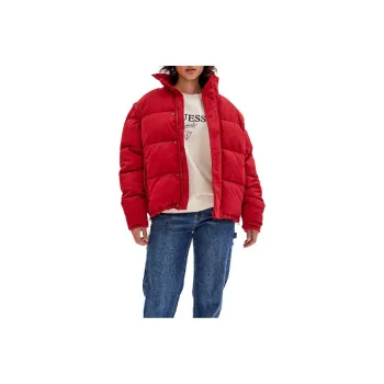 GUESS Originals Puffer Jacket Jackets Coats Men's Red