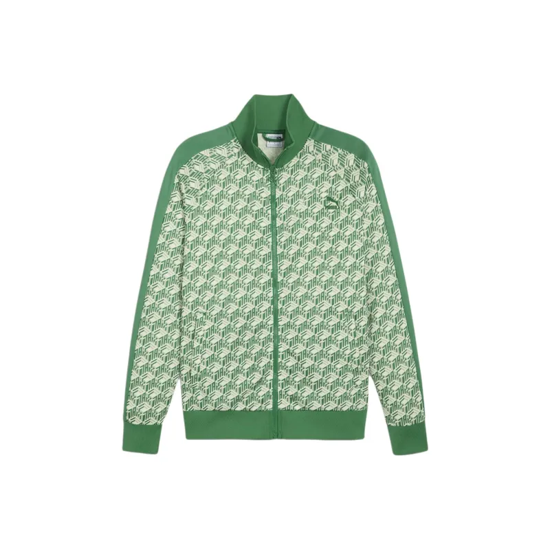 PUMA T7 AOP Jackets Coats Men's Green-0