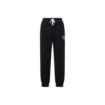EMPORIO ARMANI SS22 Sports Pants Men's Black