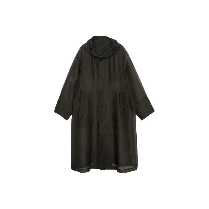 CROQUIS Trench Coats Unisex 021 Charcoal Gray-0