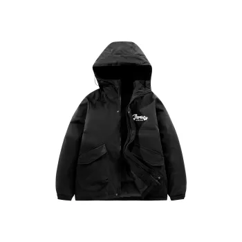 Gwola Puffer Jacket Unisex Black