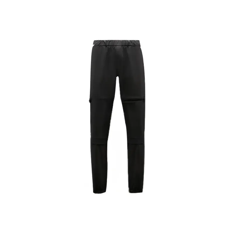 Moncler FW21 Knitted Sweatpants Men Black-0