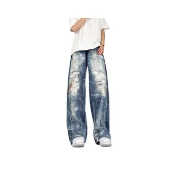 HELEH Jeans Unisex Dark Blue