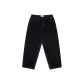 Black with Visible Stitching