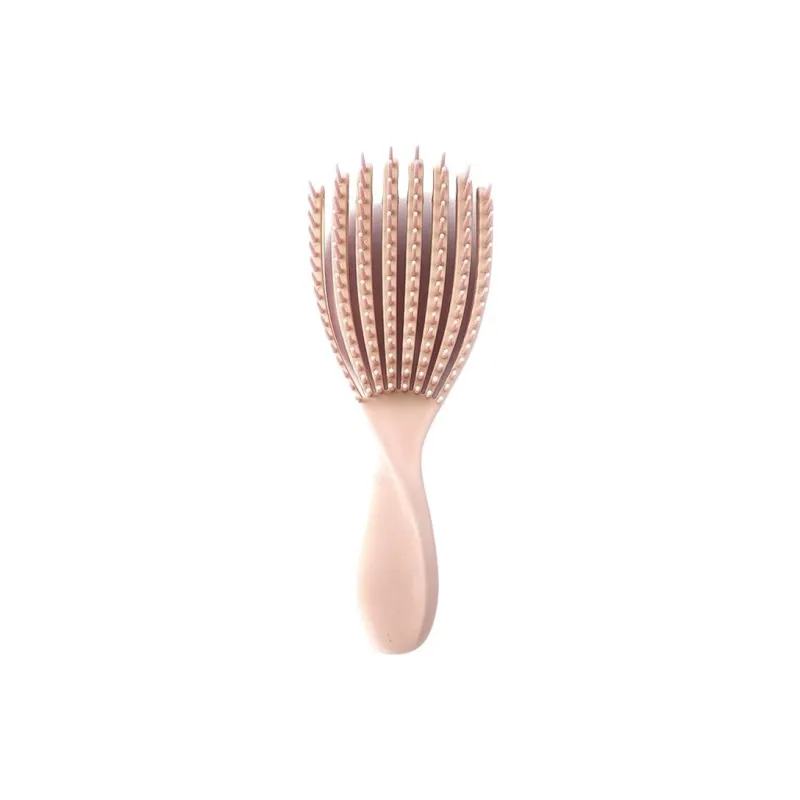 Sweet Pillow House Shell Puff Comb, Large Size, Small Size, Long Handle, Good Looking Rib Comb Shaping-2