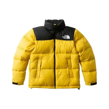 THE NORTH FACE 1996 Collection Nuptse Jacket Down Jacket Unisex Lemon Yellow