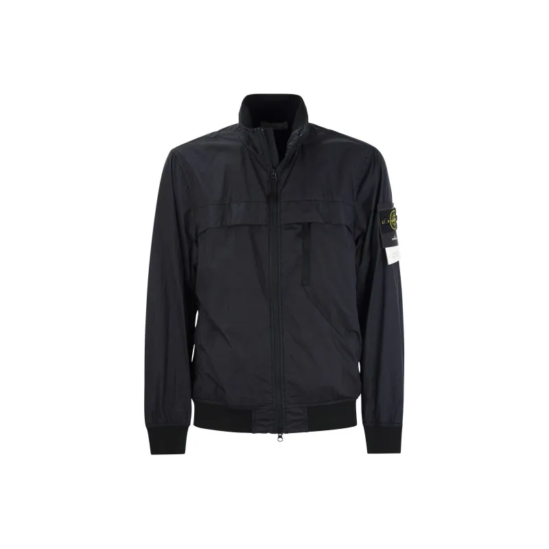 STONE ISLAND High Neck Zipped Jacket-0