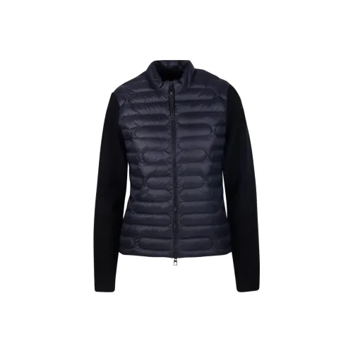 Moncler Zip Up Knit Padded Cardigan