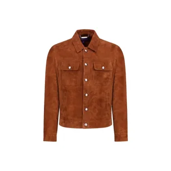Ralph Lauren Purple Label Suede Jacket