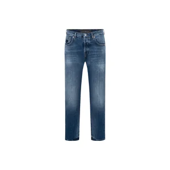 JOHN RICHMOND FW22 Slim Fit Pants Jeans Men's Blue