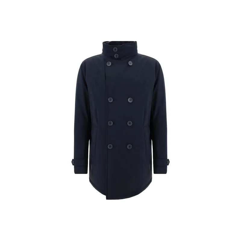 HERNO Double Breasted Trench Coat-0