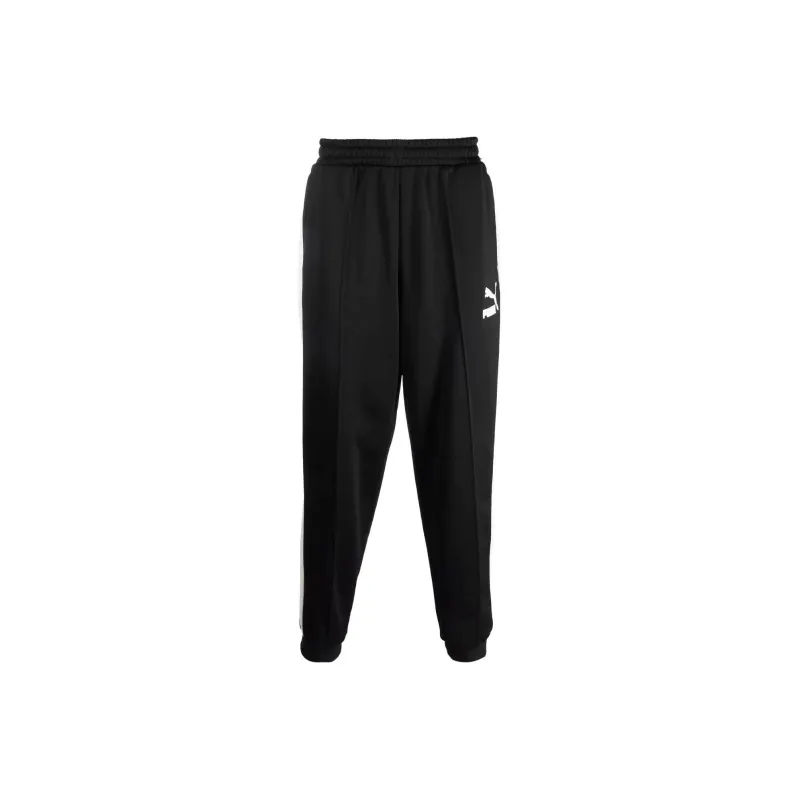 PUMA Knitted Sweatpants Men Black-0