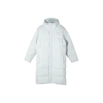 PUMA LONG OVERSIZED DOWN COAT Down Jacket Men's Silver