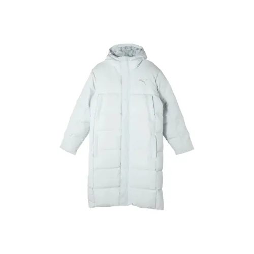 PUMA LONG OVERSIZED DOWN COAT Down Jacket Men
s Silver