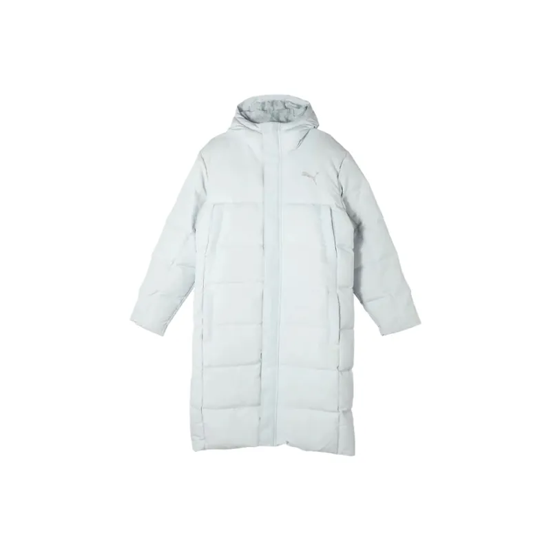 PUMA LONG OVERSIZED DOWN COAT Down Jacket Men's Silver-0