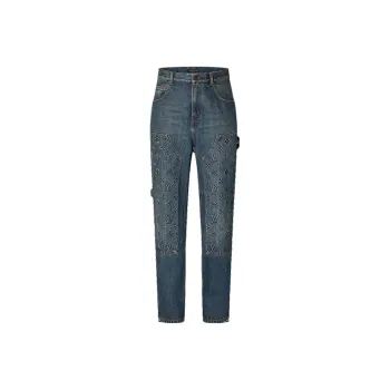 LOUIS VUITTON FW23 Jeans Men's Ink Blue