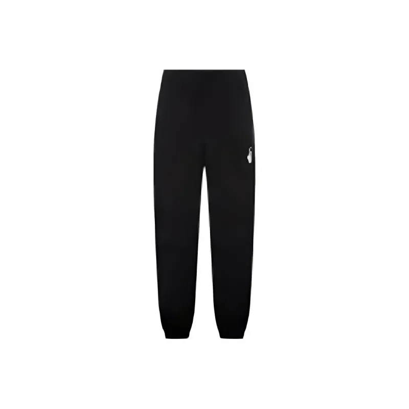 OFF WHITE FW21 Knitted Sweatpants Men Black-0