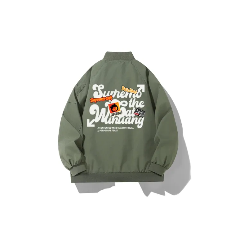 Supremo Cat Jackets Coats Unisex-4