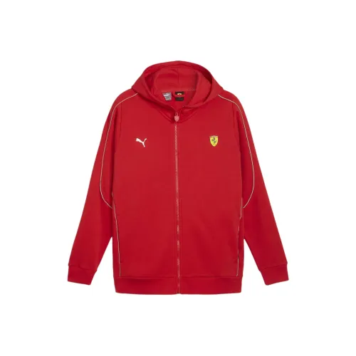 PUMA Scuderia Ferrar Jackets & Coats Men's Red