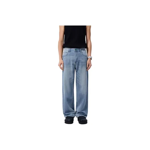 AHAH Winter Jeans Loose Fit Men's