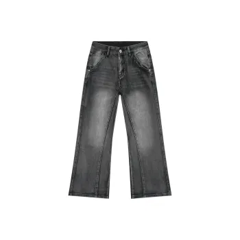 Voguo Relay Bootcut Jeans Unisex Black Gray