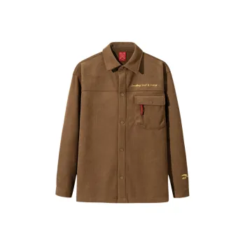 Anta Life Collection Jackets Coats Men's Bronzed Brown