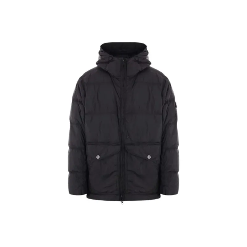 STONE ISLAND Hooded Puffer Jacket-0