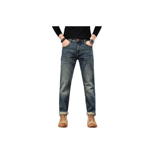 Devanro Jeans Men Blue