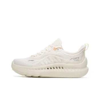 LiNing SOFT COOL 2 Slip Resistant And Abrasion Resistant Coverage Low Top Casual Shoes Women's Ivory