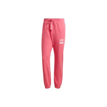 Adidas Originals Sports Pants Men's Half Neon Pink