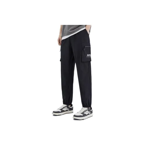 ANTA Life Collection Cargo Pants Men Black