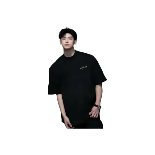 DARK HORSE Men's Loose Casual Couple Top T Shirts With Half Sleeves Unisex
