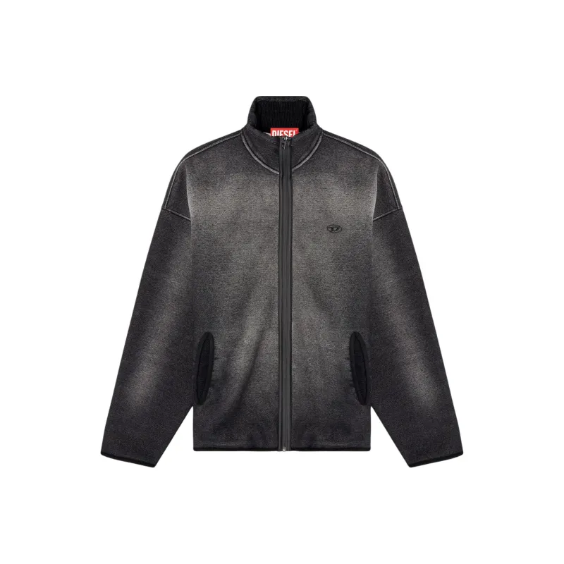 DIESEL S Baty Zipped Sweatshirt-0