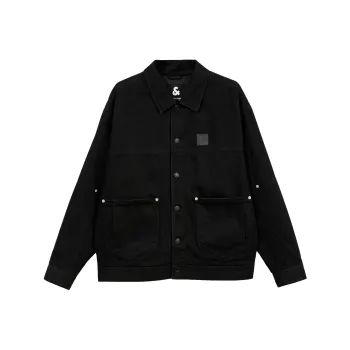 JACK&JONES Jackets Men Black Denim A15