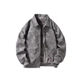 2377 Camel Gray Fleece-Lined