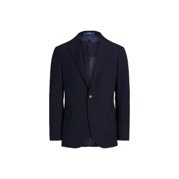Polo Ralph Lauren Woven Blazer Jackets & Coats Men's Marine Blue