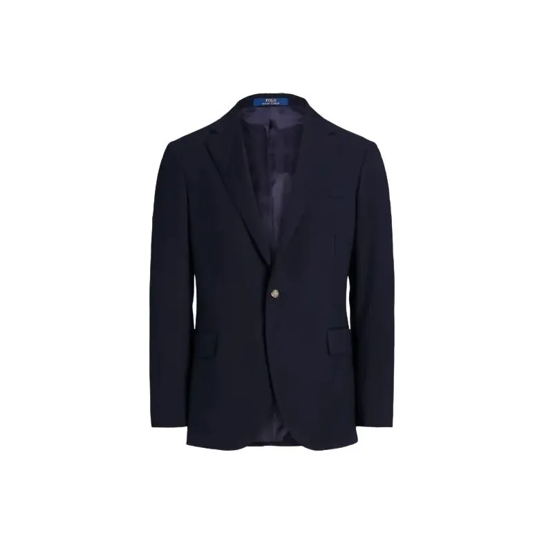 Polo Ralph Lauren Woven Blazer Jackets & Coats Men's Marine Blue-0