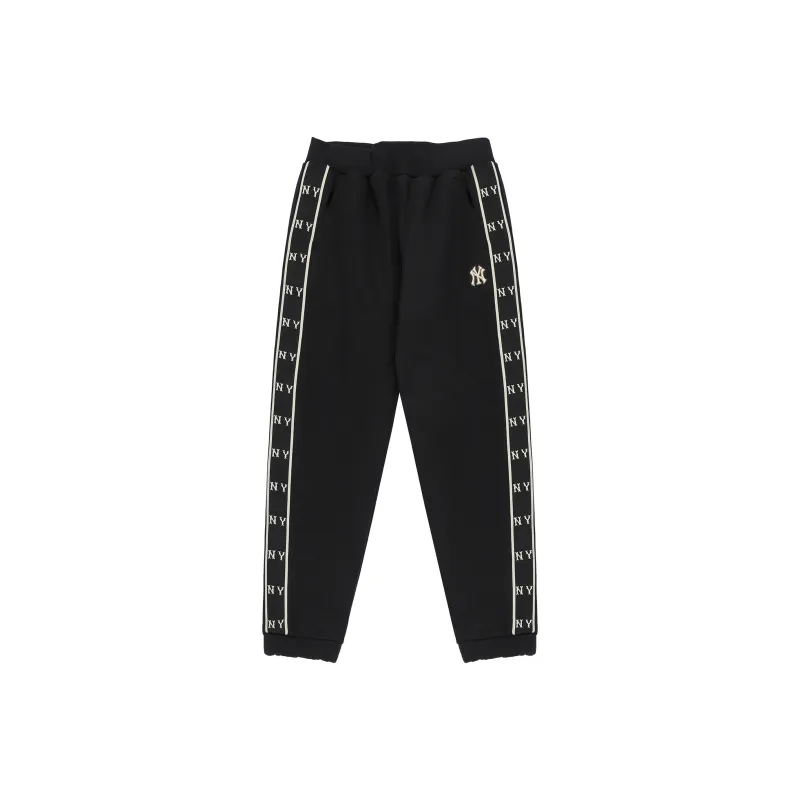 MLB New York Yankees Knitted Sweatpants Unisex Black-0
