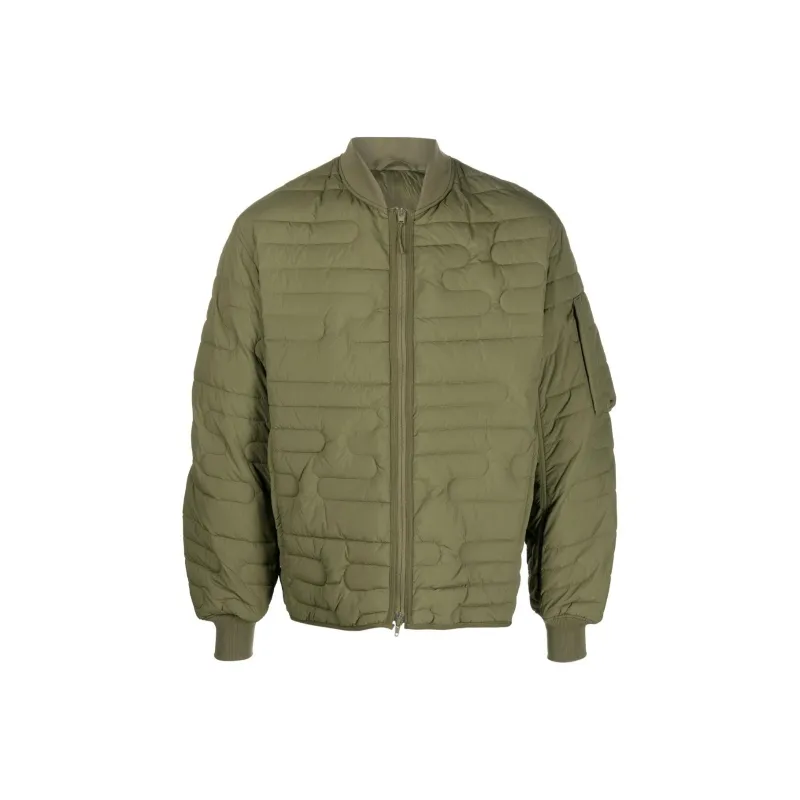 Y 3 Quilted Padded Bomber Jacket-0