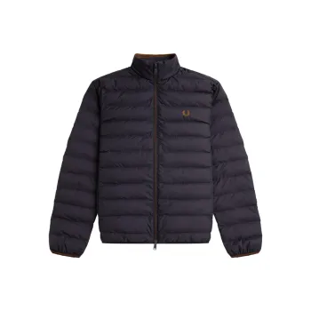 FRED PERRY Insulated Jacket Jackets Coats Men's Marine Blue