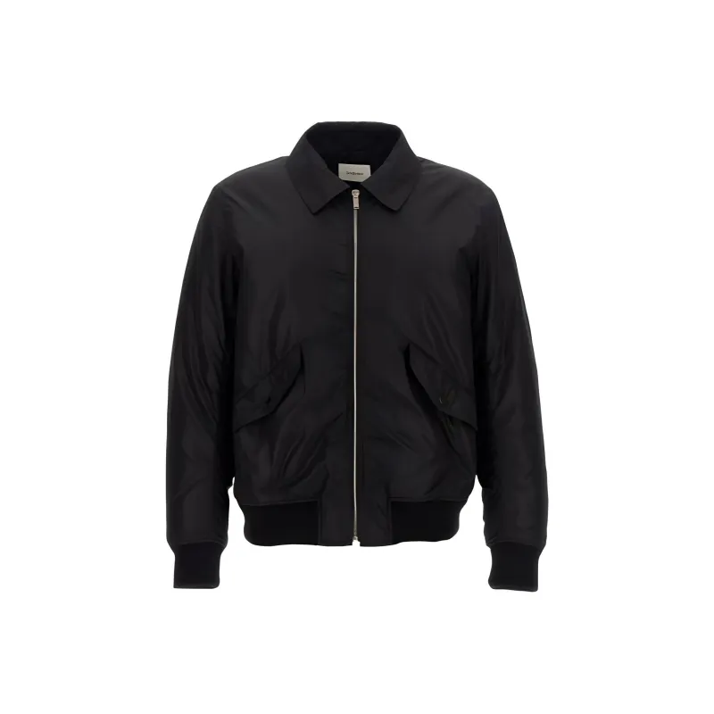 SAINT LAURENT Zip-Up Bomber Jacket-0