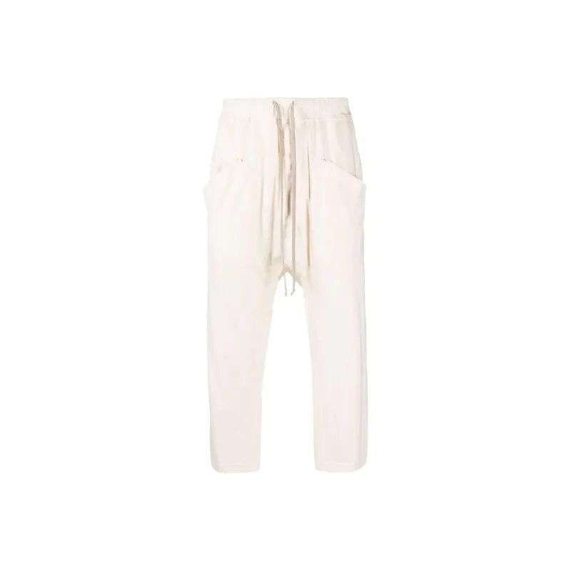 Rick Owens DRKSHDW Knitted Sweatpants Men White-0